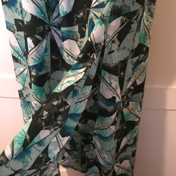 FLORAL STRAPLESS DRESS - Picture 5 of 6